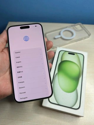 Iphone 15 Plus 256GB Menta 100% batería como nuevo