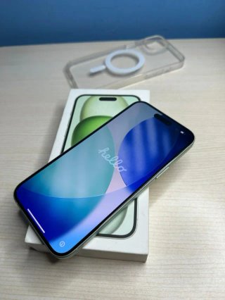 Iphone 15 Plus 256GB Menta 100% batería como nuevo