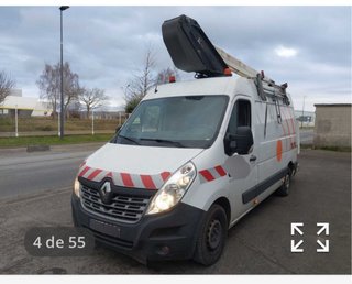 Camion grua cesta