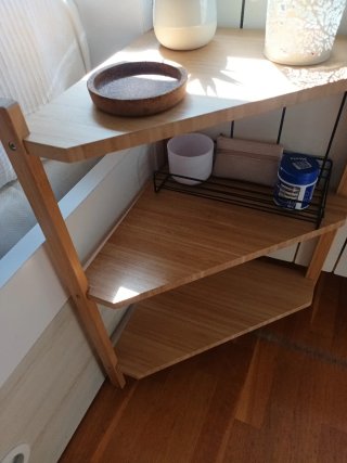 Estantería Esquinera Bambú Ikea