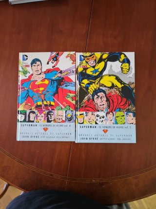Superman, el hombre de acero JOHN BYRNE VOL 1 a 7