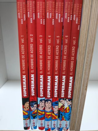 Superman, el hombre de acero JOHN BYRNE VOL 1 a 7