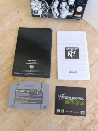 WrestleMania 2000 Nintendo 64 N64