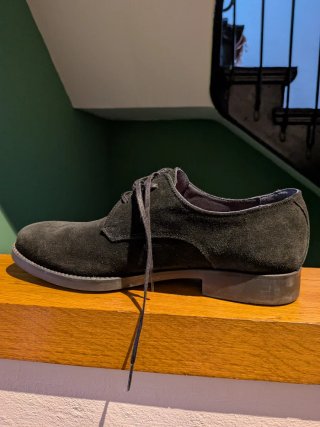 Zapatos Callaghan de ante negro