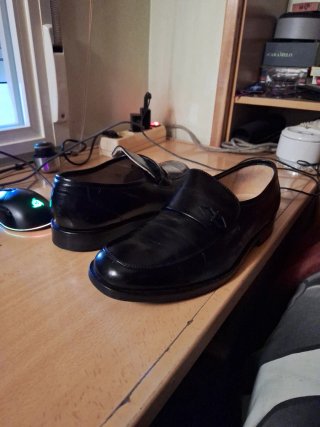 Zapatos de vestir piel negros Talla 41