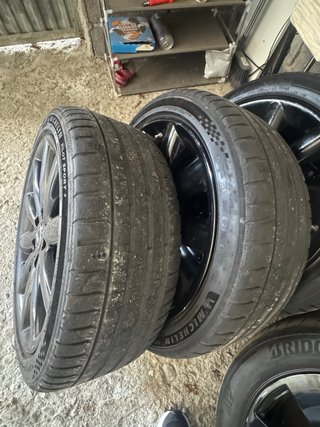 Llantas Mini Cooper en 17 5x112 + gomas nuevas