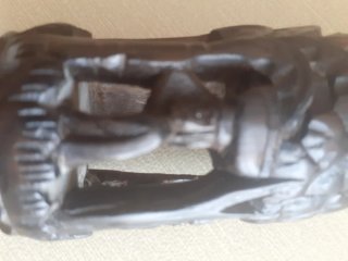 Scultura etnica africana in legno