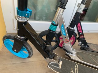 Patinetes infantiles x3 Skates de dos ruedas x2