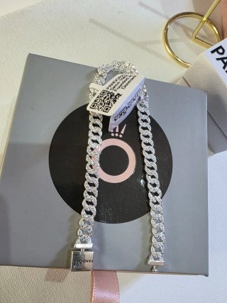 Pulsera eslabones cubanos Pandora 16cm