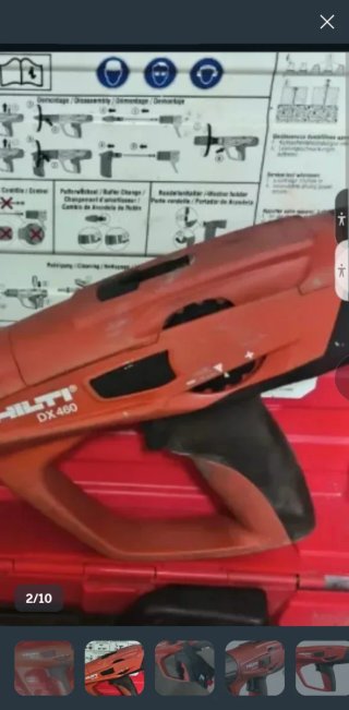 Clavadora Hilti DX 460