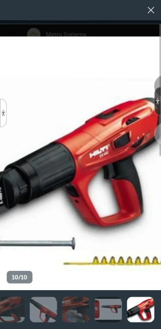 Clavadora Hilti DX 460