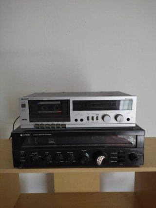 Set Casse, Amplificatore, Mangianastri VINTAGE