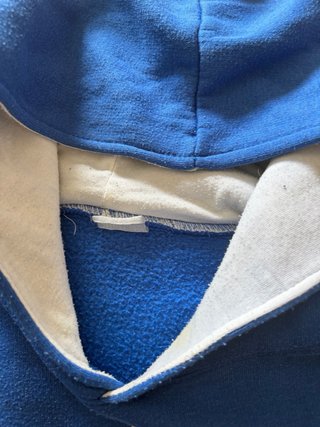 Sudadera Adidas Azul con Logo Trefoil Talla L