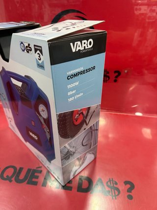 Compresor Varo 1100W 8Bar VAR10060/26