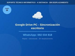 Google Drive PC - Sincronización escritorio