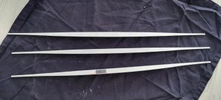 3 tiradores puerta 44 cm