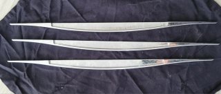 3 tiradores puerta 44 cm