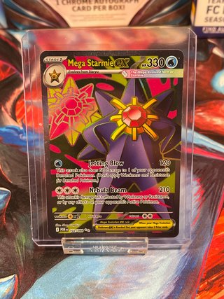 Mega Starmie EX 102/088 Carta Pokémon