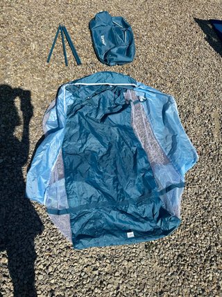 Borsa e rialzo lettino campeggio Brevi