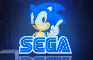 Cartel Luminoso Retro Sega Sonic