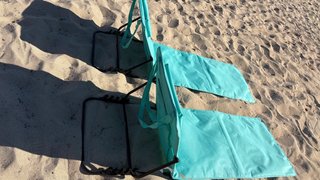 Tumbonas de playa nuevas (2 unidades)