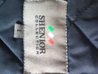 Parka caballero azul oscuro