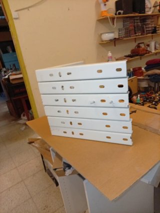 LOTE de 3 Soportes Aire Acondicionado 40cm