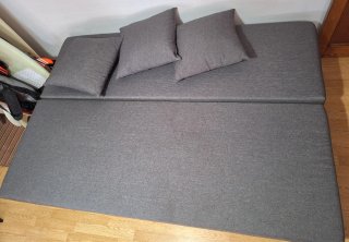Sofá Cama Gris Ikea