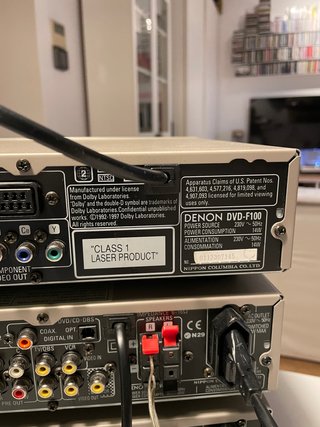 Equipo Audio Denon AVR + DRR + POA + DVD-F100