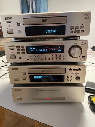 Equipo Audio Denon AVR + DRR + POA + DVD-F100