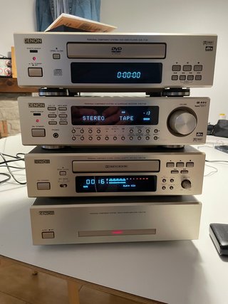 Equipo Audio Denon AVR + DRR + POA + DVD-F100