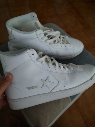 Converse Pro Leather Blancas Talla 46.5