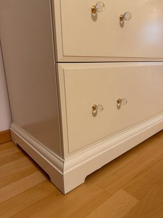 Cómoda IKEA LIATORP Blanca 3 Cajones