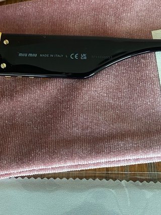 Occhiali da sole Miu Miu MU 11WS neri Donna