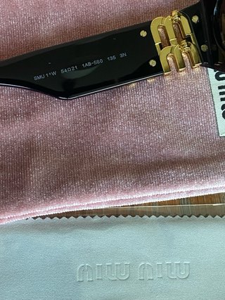 Occhiali da sole Miu Miu MU 11WS neri Donna