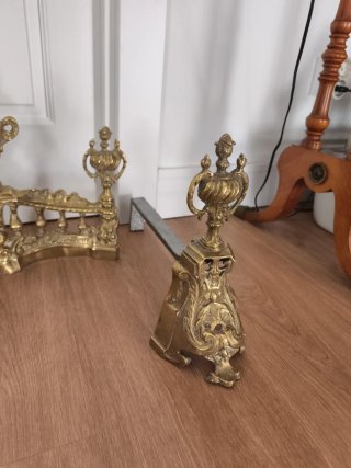 Morillos de bronce Luis XVI