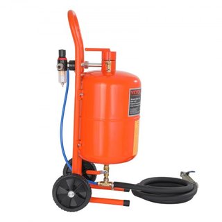18.9 L Sand Blaster 60-110 PSI Arenadora de Alta Presión con 4 Boquillas