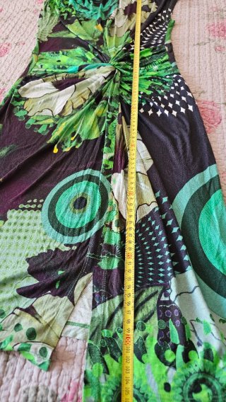 Vestido Desigual Talla M Estampado Floral