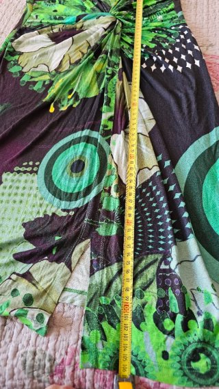 Vestido Desigual Talla M Estampado Floral