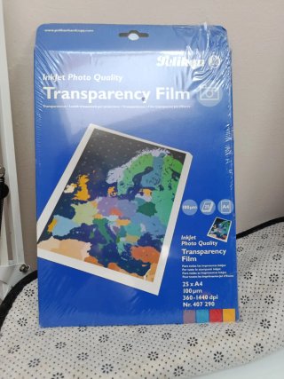 Pelikan Transparencias Inkjet A4 25 uds