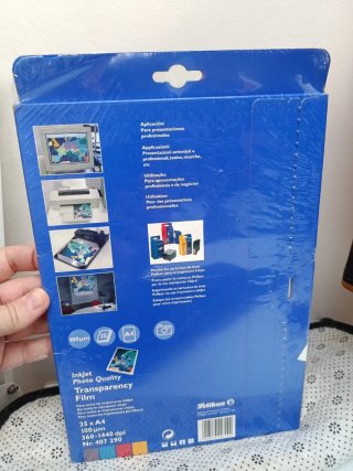 Pelikan Transparencias Inkjet A4 25 uds