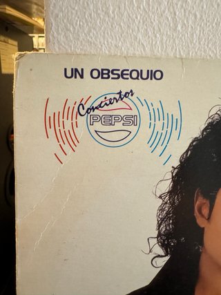 Vinilo Michael Jackson Bad Colombia LP RARO