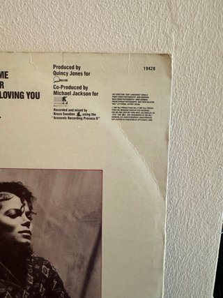 Vinilo Michael Jackson Bad Colombia LP RARO