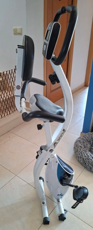 Bicicleta estática Axel con respaldo