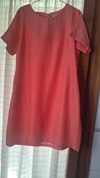 Vestido de verano naranja
