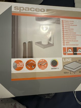 Estantería de pared  6 unidades. Entrega en mano ,