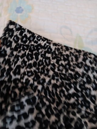 Falda mini Zara estampado animal