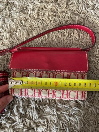 Riñonera CH Beige y Roja