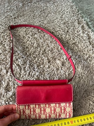 Riñonera CH Beige y Roja