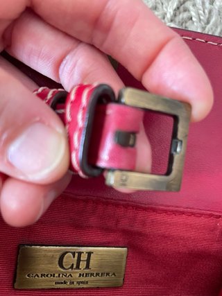 Riñonera CH Beige y Roja